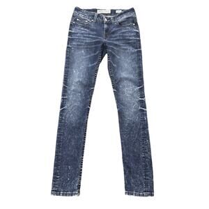 Women’s Blue Washed Slim Fit Jeans